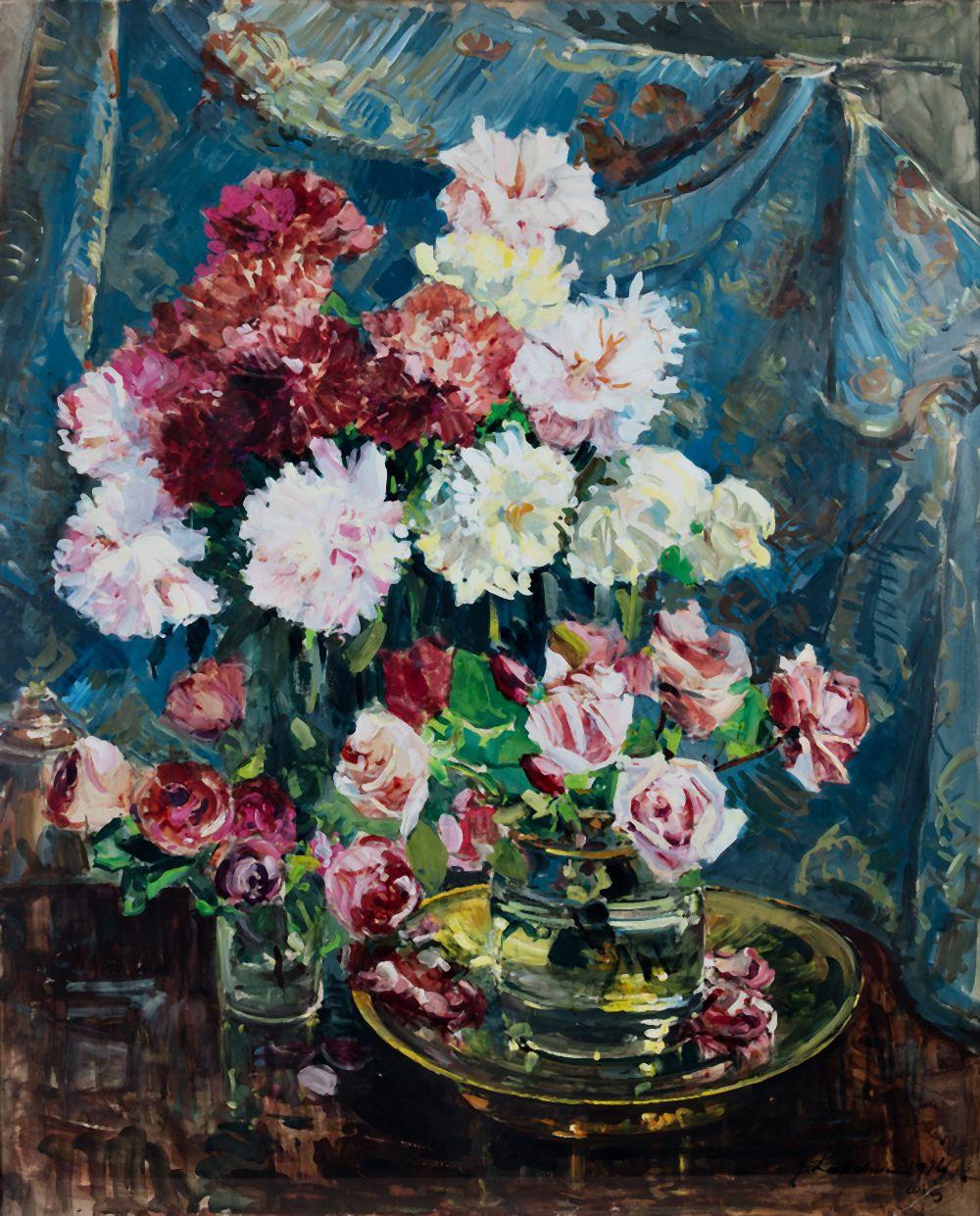 GEORGES LAPCHINE (1885-1950) BOUQUET Français / Russe Paris, 1924